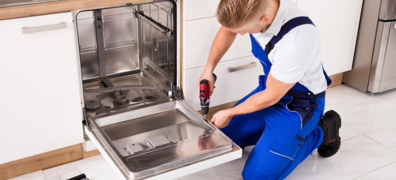 dishwasher plumbing repairs near me