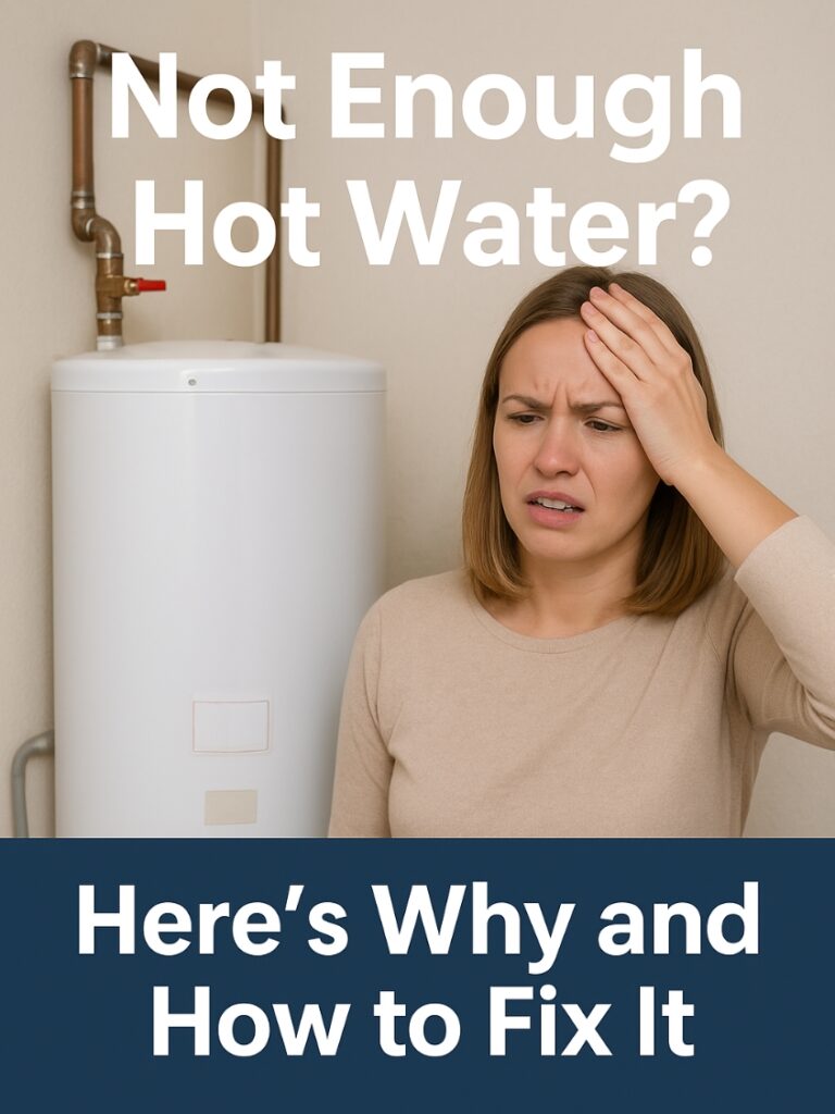 not enough hot water from water heater