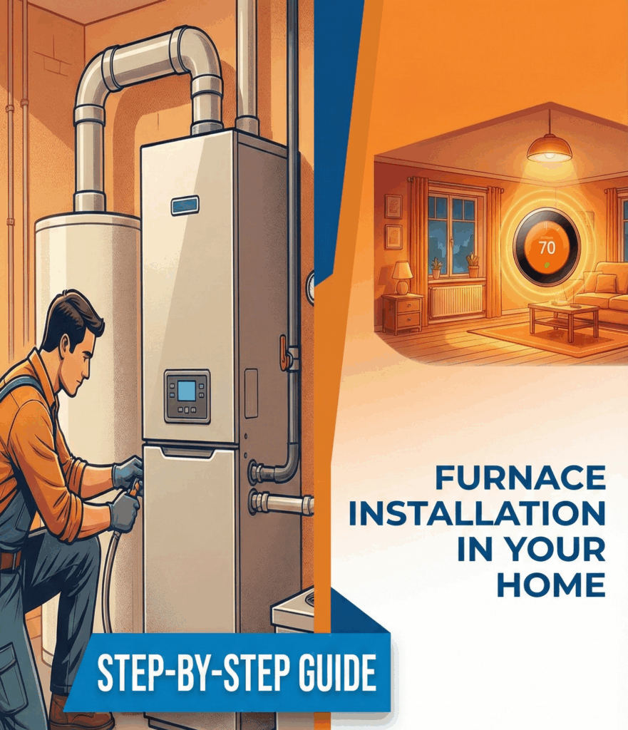 furnace installation at home