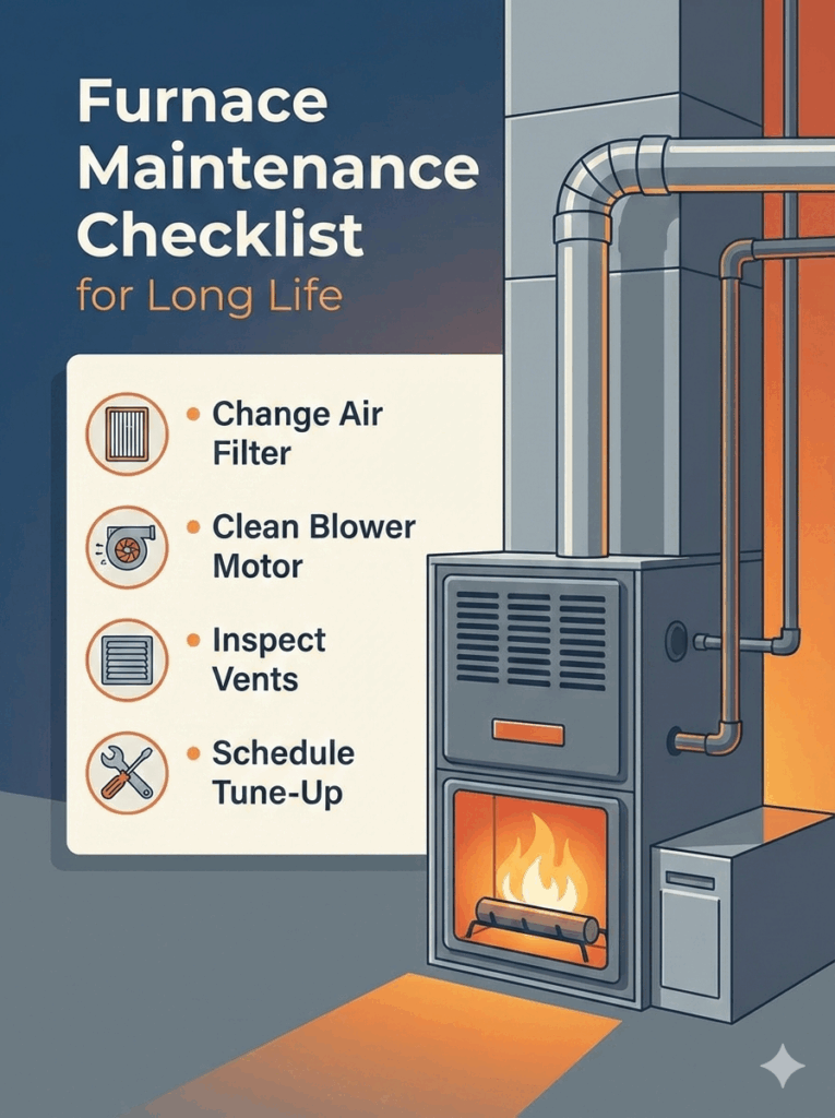 Furnace Maintenance checklist