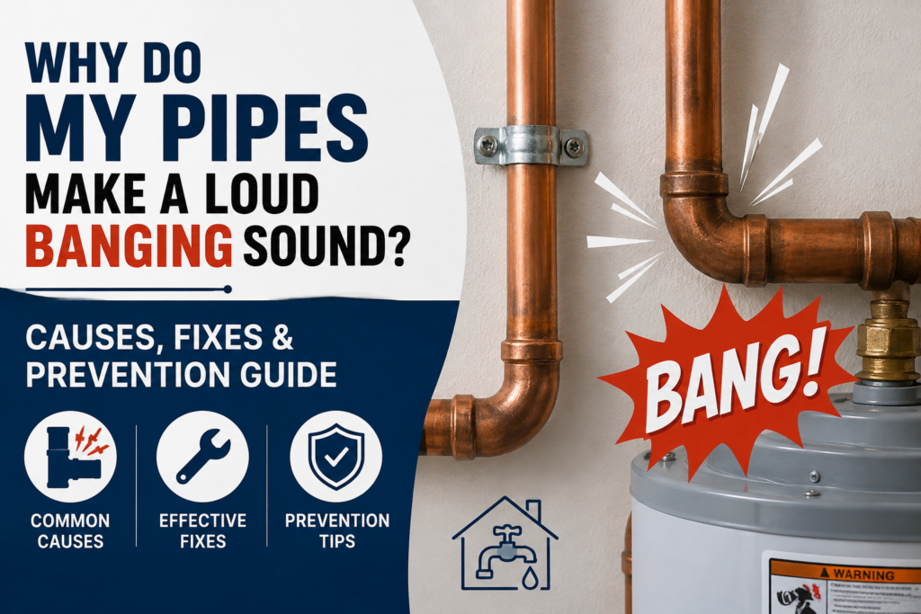 why do my pipes make a loud banging sound